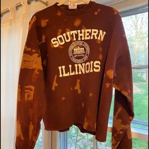 Southern Illinois tie-dye sweatshirt